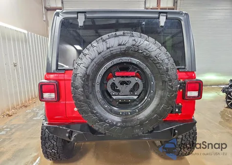 2020 Jeep Wrangler Unlimited Sport z USA, uszkodzony, nr VIN 1C4HJXDG6LW183924